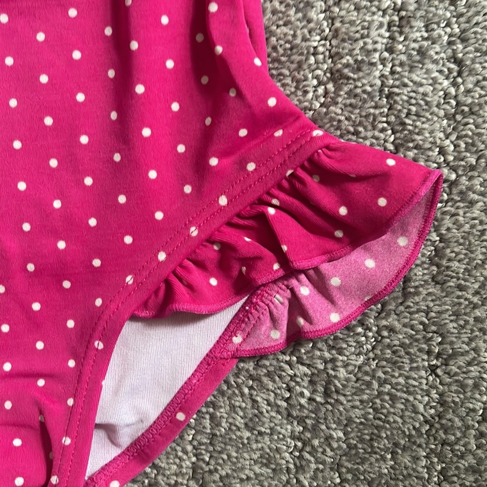 🥰 2/$20 Gymboree Baby Girl Pink Swim Suit - Picture 5 of 5